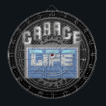 Personalisiertes Garagenleben Dartscheibe<br><div class="desc">Ein cooler Spaß,  den Sie ganz individuell für Ihre Garage gestalten können. Viel Spaß!</div>