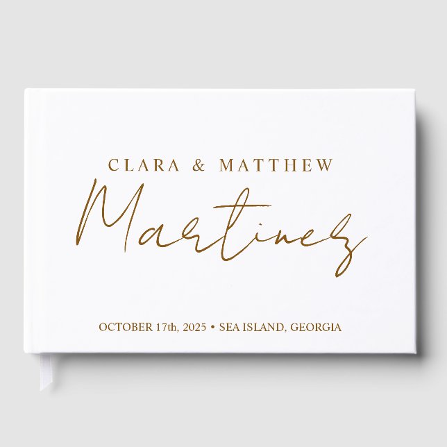 Personalisiertes Gästebuch (Vorderseite)