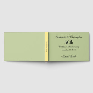 Personalisiertes Gästebuch 50 Jahre Party