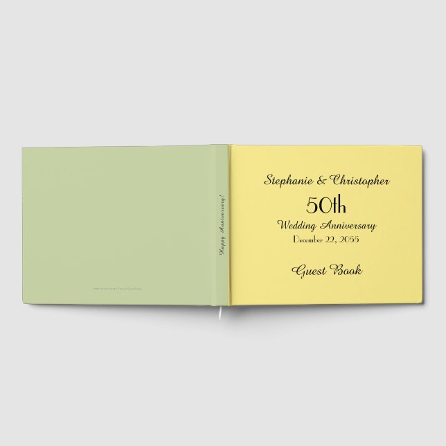 Personalisiertes Gästebuch 50 Jahre Party (Voll)