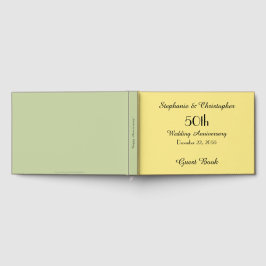 Personalisiertes Gästebuch 50 Jahre Party