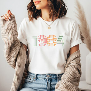 Personalisiertes Geburtsjahr Vintage Geburtstagsfe T-Shirt
