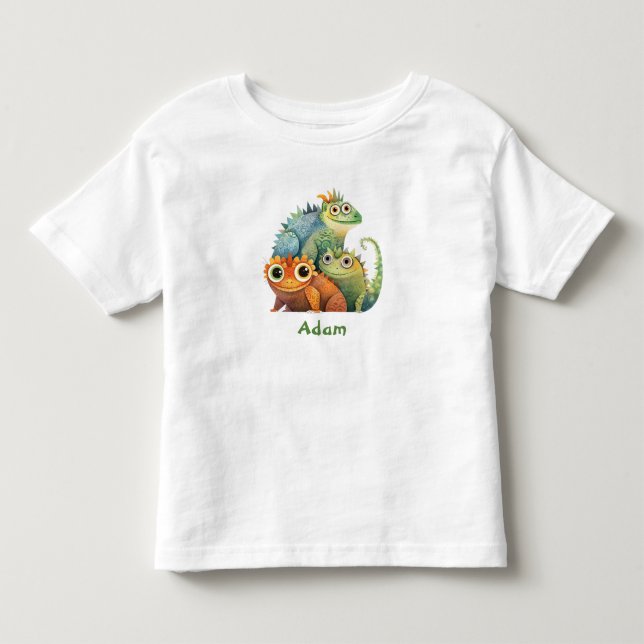 Personalisiertes Geburtstagsfeier-Geschenk mit süß Kleinkind T-shirt (Vorderseite)