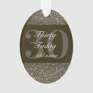 Personalisiertes Geburtstagsgeschenk 30. Ornament