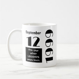Personalisiertes Geburtstagsgeschenk Kaffeetasse