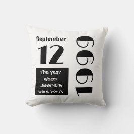 Personalisiertes Geburtstagsgeschenk Kissen