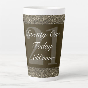 personalisiertes Geburtstagsgeschenk Tasse 21.