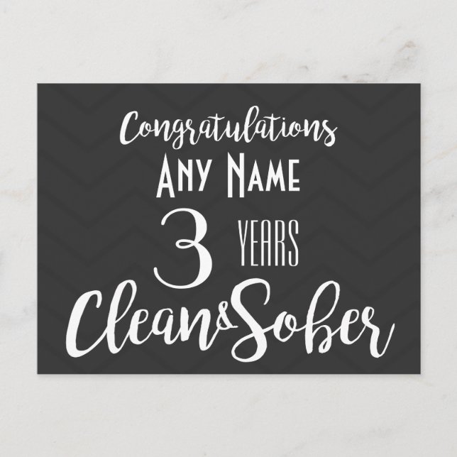 personalisiertes Geburtstagsjubiläum OM NA Postkarte (Vorderseite)