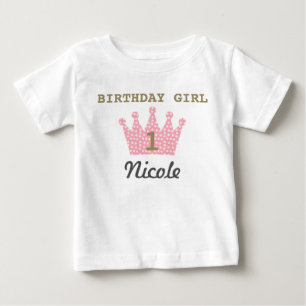 Personalisiertes Geburtstagskirchen-Shirt Baby T-shirt