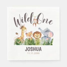 Personalisiertes Geburtstagspapier Serviette