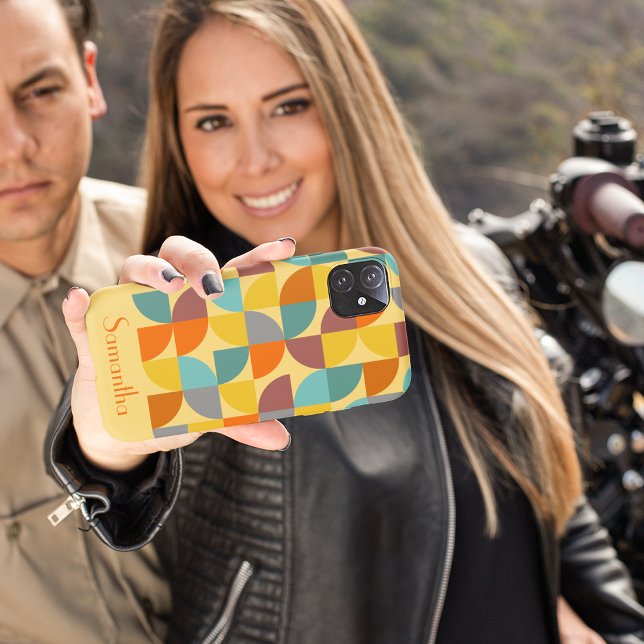 Personalisiertes Gelbes Orangengold aus dem Mittel Case-Mate iPhone Hülle (Von Creator hochgeladen)