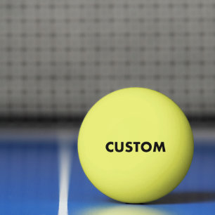 Personalisiertes Gelbes Tischtennis Tischtennisball