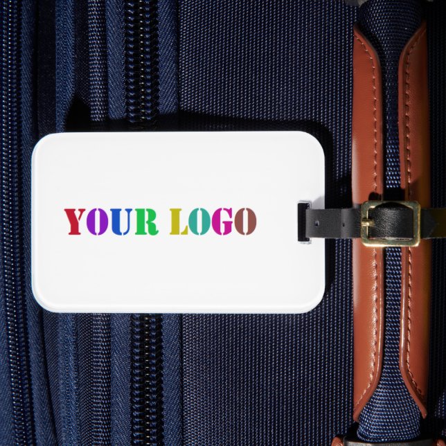 Personalisiertes Gepäckanhänger Beispiel mit Ihrem (Vorderseite Insitu 4)