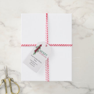 Personalisiertes geschäftliches Weihnachtsgeschenk Geschenkanhänger