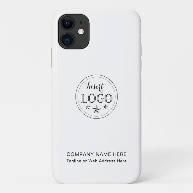 Personalisiertes Geschäftsprofil Case-Mate iPhone Hülle (Rückseite)