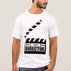 Personalisiertes Geschenk Film-Direktorn-Schindel T-Shirt