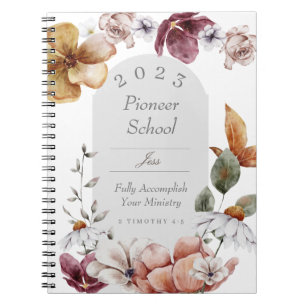 Personalisiertes Geschenk für 2023 JW Pionier-Note Notizblock