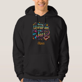 Personalisiertes Geschenk für Bibliothekare Hoodie
