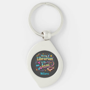 Personalisiertes Geschenk für Bibliothekare Schlüsselanhänger