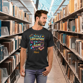 Personalisiertes Geschenk für Bibliothekare T-Shirt