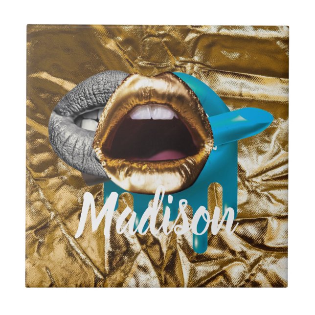 Personalisiertes Geschenk für Bridesmaid, Hochzeit Fliese (Vorderseite)