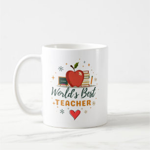 Personalisiertes Geschenk für den besten Lehrer de Kaffeetasse
