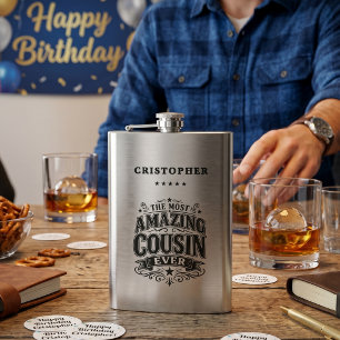 Personalisiertes Geschenk für den erstaunlichen Co Flachmann