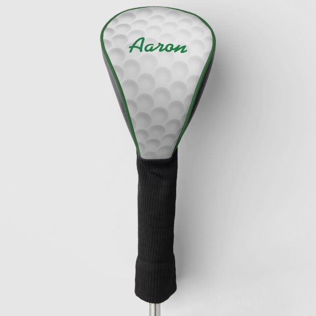 Personalisiertes Geschenk für den Golf Driver Cove Golf Headcover (Vorderseite)
