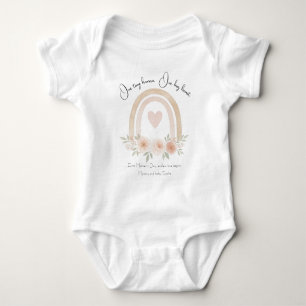 Personalisiertes Geschenk für den Muttertag - Baby Strampler