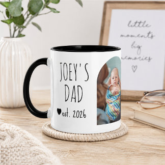 Personalisiertes Geschenk für den neuen Vater vom  Tasse