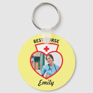 Personalisiertes Geschenk für die beste Krankensch Schlüsselanhänger