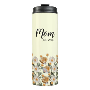 Personalisiertes Geschenk für die erste Mama Thermosbecher
