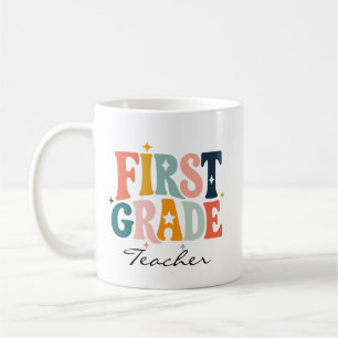 Personalisiertes Geschenk für eine Lehrerin der er Kaffeetasse