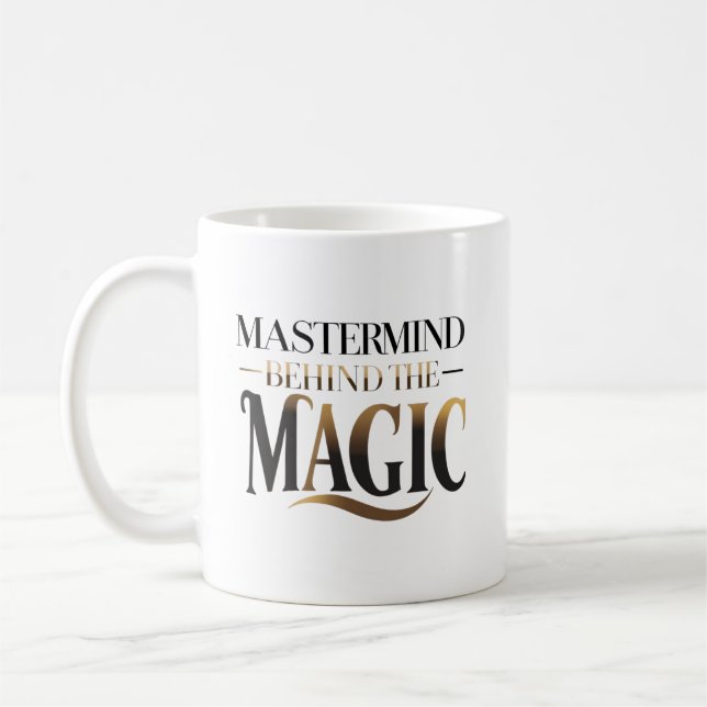 Personalisiertes Geschenk für Event-Koordinator Kaffeetasse (Links)