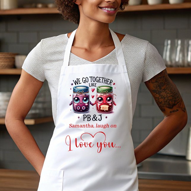 Personalisiertes Geschenk für Freund Lustige Kochs Schürze (Personalized Gift for Boyfriend Funny Food Apron)