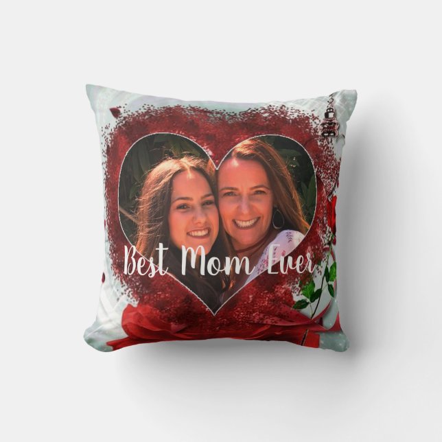 Personalisiertes Geschenk für Geburtstag, Braut, H Kissen (Vorderseite)