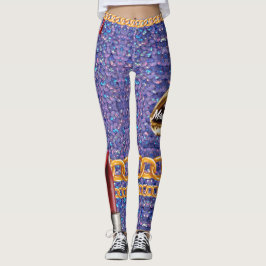 Personalisiertes Geschenk für Geburtstag, Braut, H Leggings