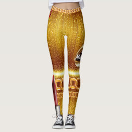 Personalisiertes Geschenk für Geburtstag, Braut, H Leggings