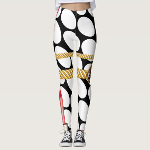 Personalisiertes Geschenk für Geburtstag, Braut, H Leggings