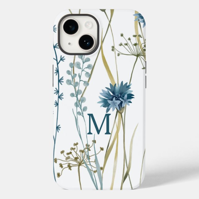 Personalisiertes Geschenk für ihr Monogramm Case-Mate iPhone Hülle (Rückseite)