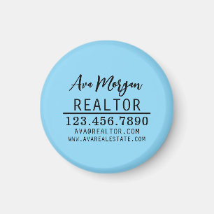 Personalisiertes Geschenk für Immobilienmakler Magnet