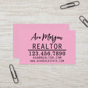 Personalisiertes Geschenk für Immobilienmakler Visitenkarte