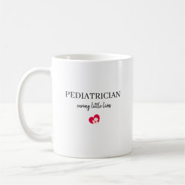 Personalisiertes Geschenk für Kinderärzte, die sic Kaffeetasse