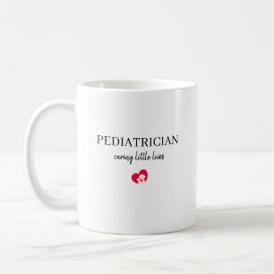 Personalisiertes Geschenk für Kinderärzte, die sic Kaffeetasse