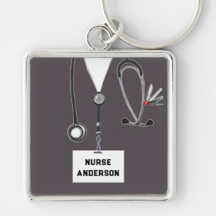Personalisiertes Geschenk für Krankenschwestern Schlüsselanhänger