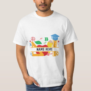 Personalisiertes Geschenk für Lehrer T-Shirt