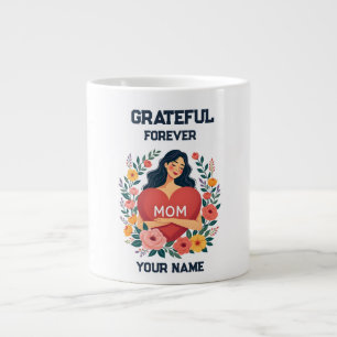 Personalisiertes Geschenk für Mama   Benutzerdefin Jumbo-Tasse