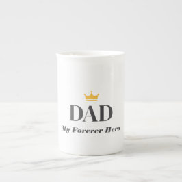 Personalisiertes Geschenk für Papa Prozellantasse