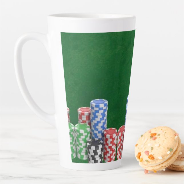 Personalisiertes Geschenk für Poker Milchtasse (Beispiel)