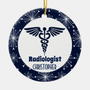 Personalisiertes Geschenk für Radiologen Keramik Ornament